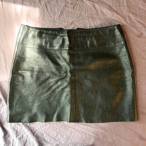 Vintage Wilson’s Leather A-line miniskirt